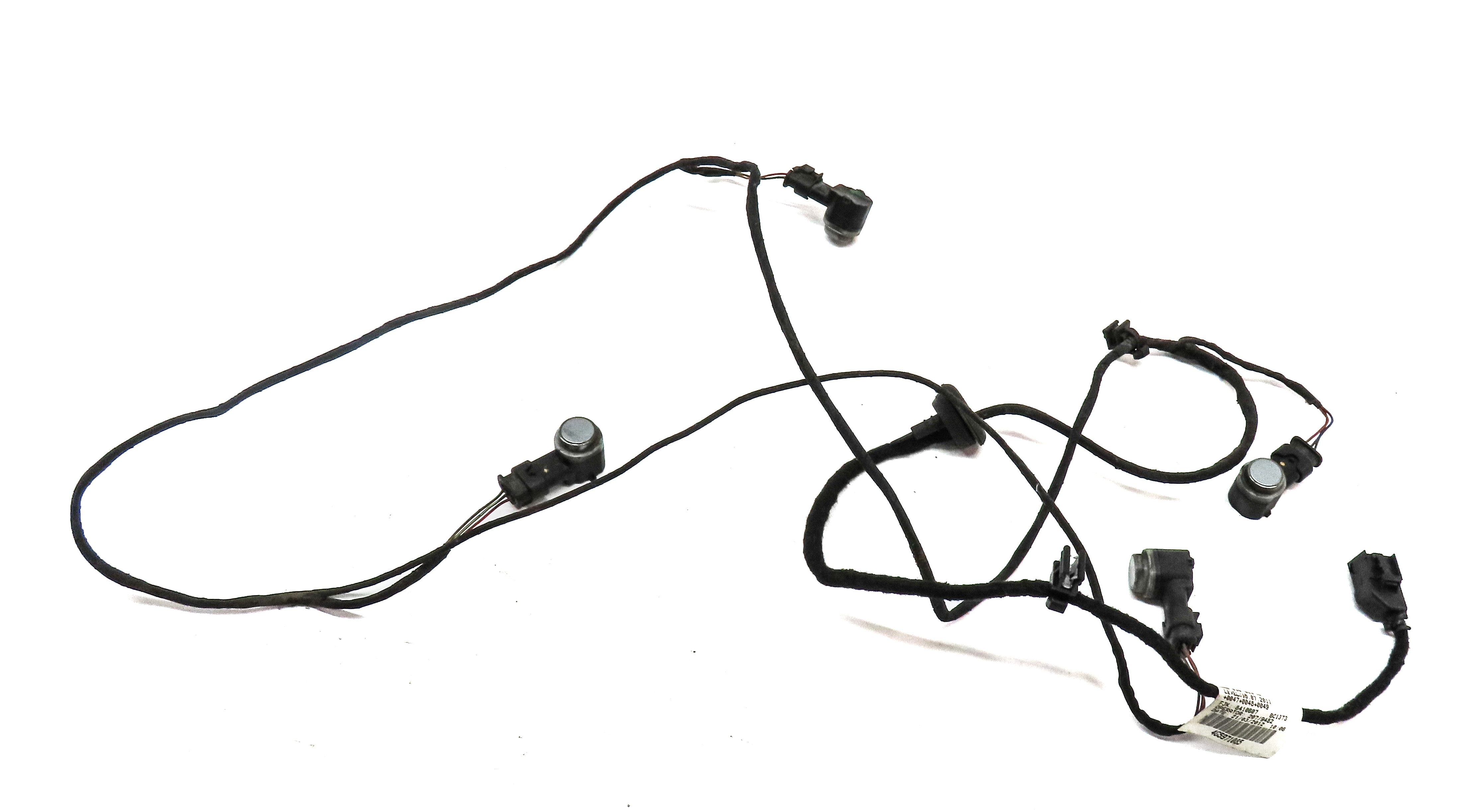 2012 AUDI A6 (C7 4G) REAR PARK ASSIST PDC DISTANCE CONTROL SENSOR SET/4 (Gray) — exact item pictured